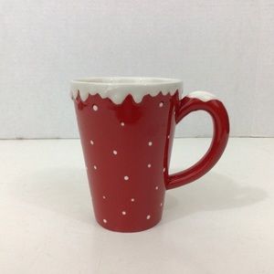 Hallmark Red and White Coffee Cup